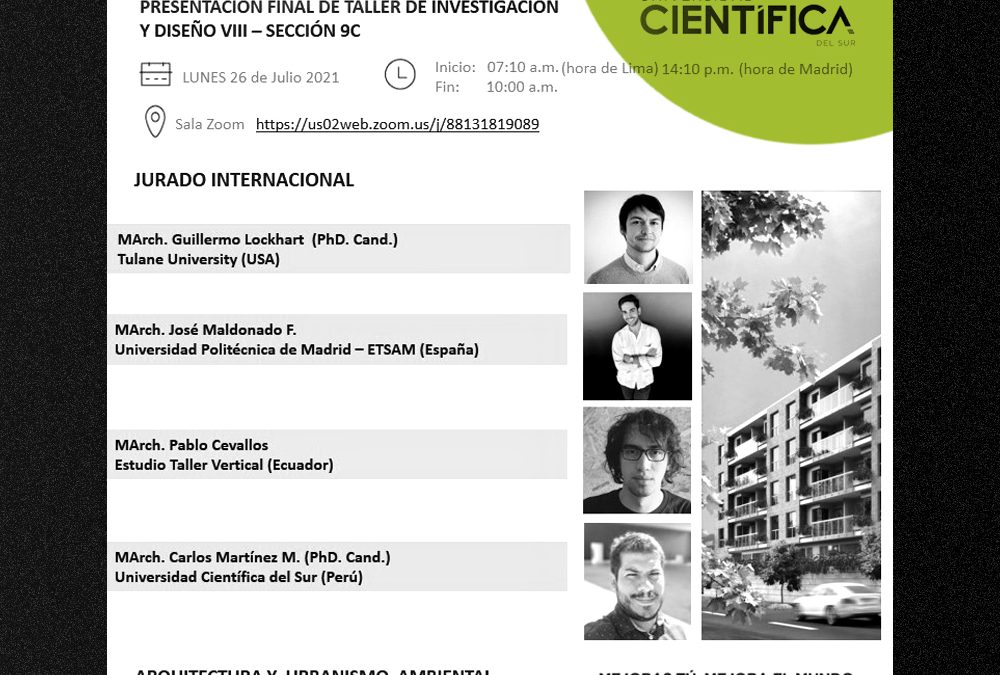 Participación en jury internacional